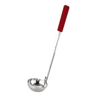 三宝産業 UK18ー8カラーハンドルレードル 赤 90cc 65-3872-09 1個（直送品）