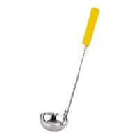 三宝産業 UK18ー8カラーハンドルレードル 黄 90cc 65-3872-11 1個（直送品）