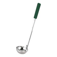 三宝産業 UK18ー8カラーハンドルレードル 緑 90cc 65-3872-12 1個（直送品）