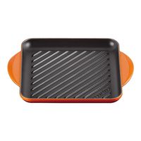 ル・クルーゼ ジャポン グリル・カレ 24cm オレンジ 20205 1個 67-5728-78（直送品）