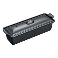 ル・クルーゼ ジャポン テリーヌ・レクタ 32cm マットブラック 25024 1個 67-5728-74（直送品）