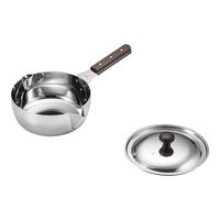 玉虎堂製作所 MA STカラス口パン 蓋付(目盛付)20cm 65-3868-58 1個（直送品）