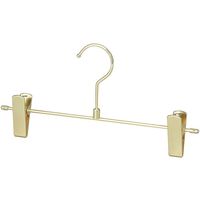 アズワン スチール製ボトムハンガー ゴールド 50本入 67-6609-13 1箱(50本)（直送品）