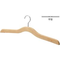 アズワン 木製和装用ハンガー クリア 平型 W51cm 67-6609-15 1本（直送品）