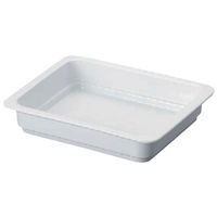 スギコ産業 バンケットディッシュ 1/2 6.5cm 67-6918-21 1個（直送品）