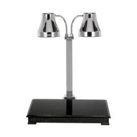 スギコ産業 ヒートランプウォーマー(御影石スタンド)2灯式 67-6919-94 1個（直送品）