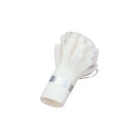 スギコ産業 白チャップ花(特大)(100個入) 67-8138-12 1セット(100個)（直送品）