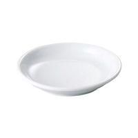 スギコ産業 シノワ白磁 13cm丸皿 67-8152-80 1個（直送品）