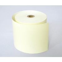 小林 カラーサーマルロール 片面 8巻入 クリーム 230-04014009 1箱(8巻) 63-5183-45（直送品）