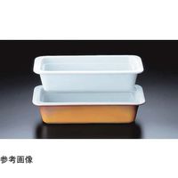 スギコ産業 ロイヤル ガストロノームパン No.625 1/3サイズ ホワイト 浅型 PB625-03 1個 67-6918-08（直送品）