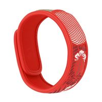 アズワン パラキート グラフィックバンド ハワイレッド 12セット入 65-1844-41 1ケース(12セット)（直送品）