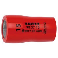 KNIPEX クニペックス 1000V 3/8SQ 絶縁ヘキサゴンソケット 15mm 9837ー15 1個（直送品）
