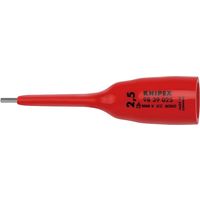 KNIPEX クニペックス 1000V 3/8SQ 絶縁ヘキサゴンソケット 2.5mm 9839ー025 1個（直送品）