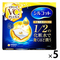 シルコット うるうるコットン ビタミンC PLUS+ 1セット(40枚×5パック) ユニ・チャーム