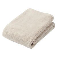 無印良品 マイクロファイバー スナップボタン付ペット用タオル 小 ４８×６８ｃｍ ベージュ 良品計画