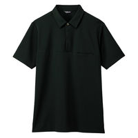 【お取り寄せ】ボンマックス タック切替え半袖ニット ブラック M BCK7306-16-M ボンマックス BONOFFICE タック切替え半袖ニット ブラック M