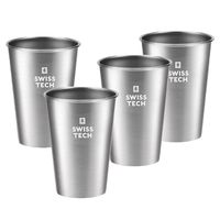 Swiss+Tech SWISS TECH スイステック シルバーカップセット 473ml ST001084 1個（直送品）