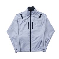 昭和商会 COOLFIX PLT2 エアー 長袖ブルゾン シルバー L N25-04SG-L 1着（直送品）