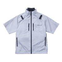 昭和商会 COOLFIX PLT2 エアー 半袖ブルゾン シルバー XL N25-03SG-XL 1着（直送品）