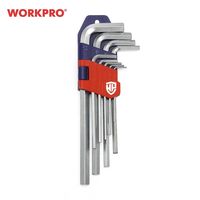 WORKPRO ワークプロ 9本組 六角レンチセット WP222004 1セット（直送品）