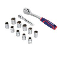 WORKPRO ワークプロ 12点組 1/2DRソケットレンチセット WP202586 1セット（直送品）