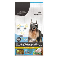 ウェルケア ミニチュア・シュナウザー専用 アダルト～シニア 中粒タイプ 国産 2.7kg（900g×3袋）1袋 イースター ドッグフード