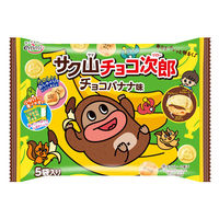 正栄デリシィ サク山チョコ次郎 チョコバナナ 4580346093967 1セット(80g×14個)（直送品）