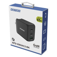 AhebN APD-V065AC2-BK PDΉAC[d/65W/USB-Ax1ECx2/ubN 1iij