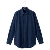 アイトス メンズ長袖シャツ ネイビー LL 634251-011-LL 634251 1枚（直送品）