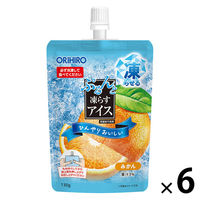 ぷるんと凍らすアイス みかん 1セット（1個（130g）×6） オリヒロ パウチタイプ 凍らせるアイス
