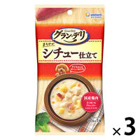 グラン・デリ シチュー仕立て 国産（40g×3袋）3袋 ユニ・チャーム ドッグフード  ウェット パウチ