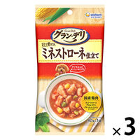 グラン・デリ ミネストローネ仕立て 国産（40g×3袋）3袋 ユニ・チャーム ドッグフード  ウェット パウチ