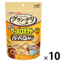 グラン・デリ ワンちゃん専用 サッポロポテト バーベＱあじ ささみ・ポーク味 国産 20g 10個 ユニ・チャーム 犬用 おやつ
