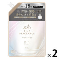 ファーファ ファインフレグランス ファブリックミスト シエル ウォーミングブーケ 詰め替え 540mL 1セット（1個×2） 除菌 消臭
