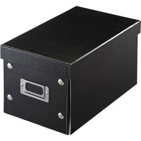 サンワサプライ 組み立て式CD BOX（ブラック） FCD-MT3BKN 1個