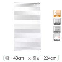 ※低価格※【1cm単位】アルミブラインド＜遮熱＞幅43cmx高さ224cm rzn5835_w43h224r100 1セット トーソー（直送品）