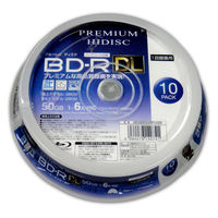 磁気研究所 BD-R/DL 録画/DATA共用 6倍速 スピンドル HDVBR50RP