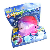 サンタン 光るレインボークラゲバスボール 4525636253515 80G×24点（直送品）