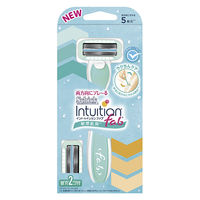 シック・ジャパン イントゥイション ファブ ホルダー 敏感肌用(ホルダー+替刃2コ) 778201 1本×6点（直送品）