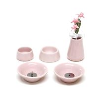 東京ローソク製造 仏具8点セット 陶器