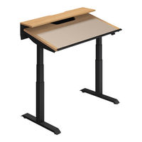 【組立設置込】コクヨ シークエンスチルト 電動昇降デスク フルスペックレバー 幅1150×奥行675×高さ1290mm MC1×黒 1台（直送品）