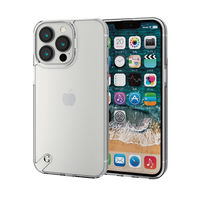 iPhone13 Pro ケース ハイブリッドケース フォルティモ クリア PM-A21CHVCK2CR エレコム 1個（直送品）