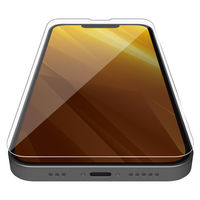 iPhone 13 Pro Max ガラスフィルム 耐衝撃 ZEROSHOCK ゼロショック  PM-A21DFLGZ エレコム 1個（直送品）