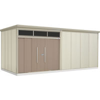 【タクボ物置】田窪工業所 Mr.トールマン　ブライト　一般型　標準屋根　カーボンブラウンJNA-5826B 1台（直送品）