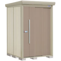 【タクボ物置】田窪工業所 Mr.ストックマン ダンディ 背面棚タイプ 標準屋根 トロピカルオレンジ