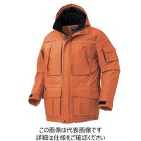 クロダルマ 裏アルミプリント防水防寒コート オレンジ 3L 54234-28-3L 1枚（直送品）