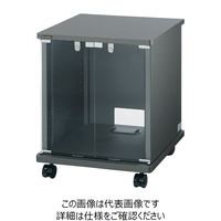 共栄商事 オーロラ 木製EIAラック 12U メタリックダークグレー EIA-K12B 1個（直送品）