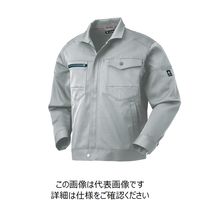 クロダルマ 長袖ジャンパー シルバー L 32670-40-L 1枚（直送品）