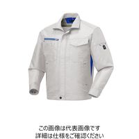 クロダルマ 夏長袖ジャンパー シルバー L 256681-40-L 1枚（直送品）