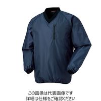 クロダルマ 中綿入防寒Vヤッケ ネイビー L 54236-11-L 1セット(2枚)（直送品）